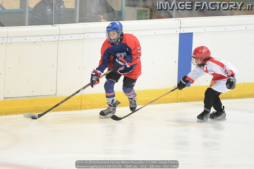 2014-10-26 Ambrosiana-Hockey Milano Rossoblu U12 0441 Gioele Finessi